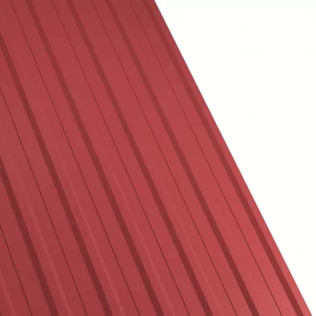 Tabla cutata Rufster R12A Premium 0,5 mm grosime 3009 MS caramiziu mat structurat 1 m