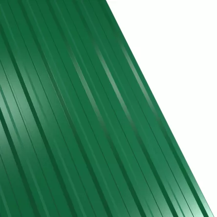 Tabla cutata Rufster R12A Premium 0,5 mm grosime 6005 verde 1 m