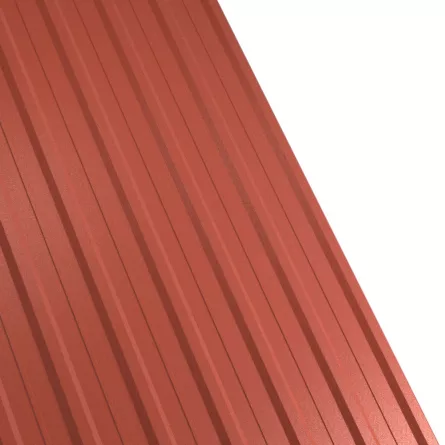 Tabla cutata Rufster R12A Premium 0,5 mm grosime 8004ms maro-cupru mat structurat 1 m
