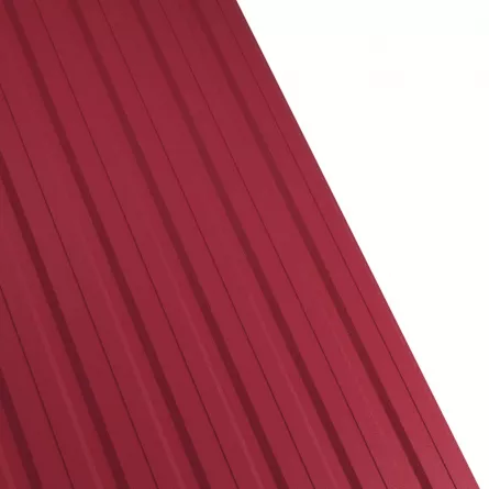 Tabla cutata Rufster R12F Eco 0,45 mm grosime 3005 MS visiniu mat structurat 1 m