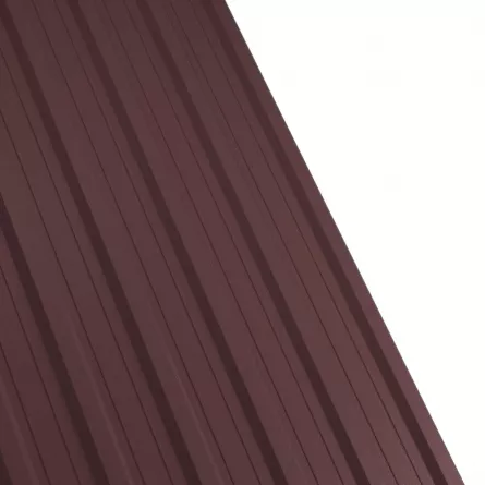 Tabla cutata Rufster R18A Eco 0,45 mm grosime 8017MS maro mat structurat 1 m