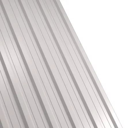 Tabla cutata Rufster R18A Premium 0,5 mm grosime 9006 gri-aluminu 1 m