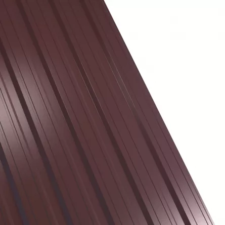 Tabla cutata Rufster R18F Premium 0,5 mm grosime 8017 maro 1 m