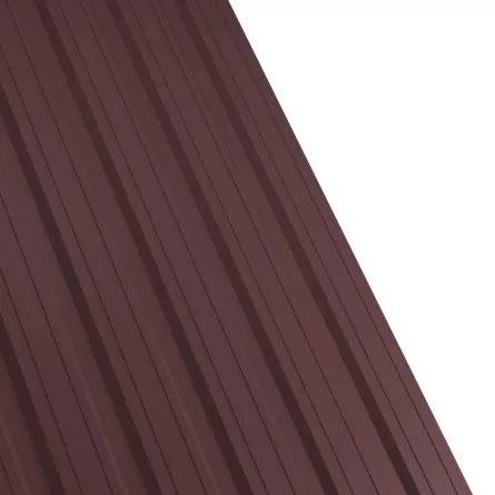 Tabla cutata Rufster R18F Premium 0,5 mm grosime 8017 MS maro mat structurat 1 m