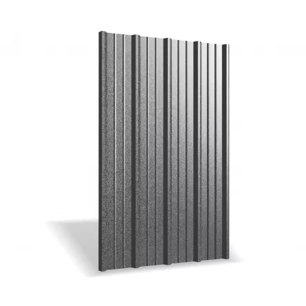 Tabla cutata Rufster R35A Super 0,60 mm grosime 9005MS negru mat structurat