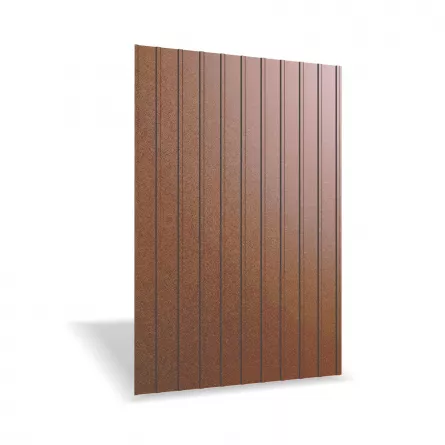 Tabla cutata Rufster R8A Eco 0,45 mm grosime 8017MS maro mat structurat