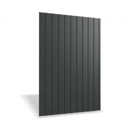 Tabla cutata Rufster R8A Eco 0,45 mm grosime 9005 negru lucios