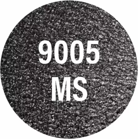 Tabla cutata Rufster R8A Eco 0,45 mm grosime 9005MS negru mat structurat
