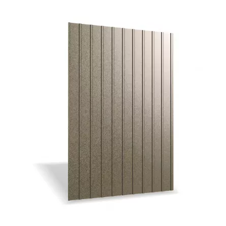 Tabla cutata Rufster R8A Premium 0,50 mm grosime 8019MPR maro-grafit super poliester