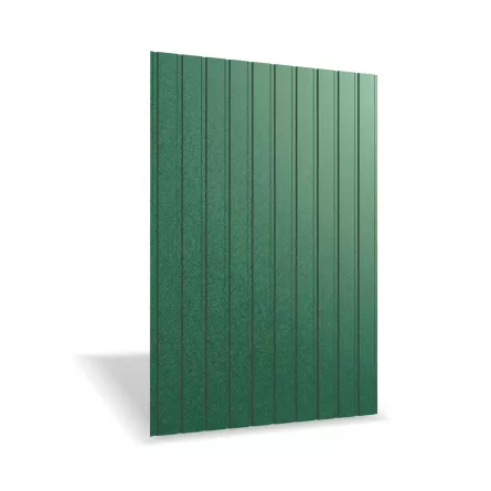 Tabla cutata Rufster R8F Eco 0,45 mm grosime 6005MS verde mat structurat