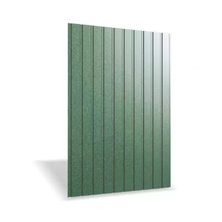 Tabla cutata Rufster R8F Premium 0,50 mm grosime 6020MS verde-crom mat structurat