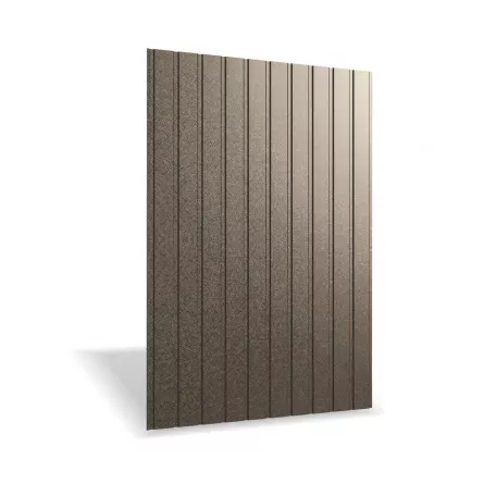 Tabla cutata Rufster R8F Premium 0,50 mm grosime 8019MS maro-grafit mat structurat