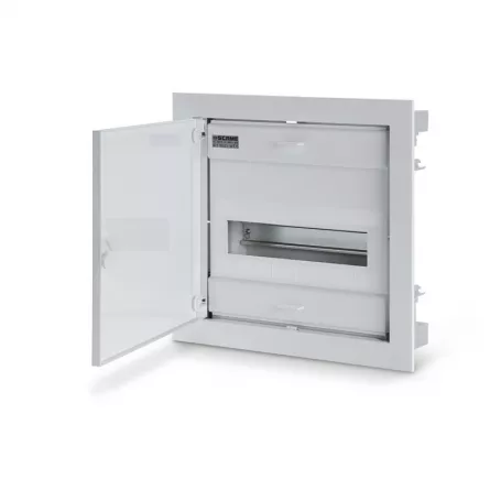 Tablou ingropat usa de metal cu 12 module, Scame 677.1012.1