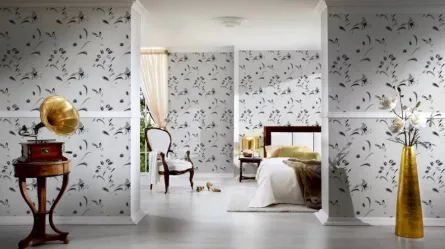 Tapet SN Deco 106742 dimensiune 1000x53 cm model Floral culoare crem, maro