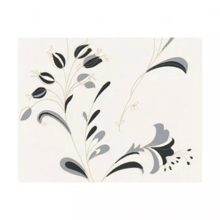 Tapet SN Deco 106742 dimensiune 1000x53 cm model Floral culoare crem, maro