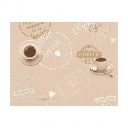 Tapet SN Deco  943082 dimensiune 1000x53 cm model pentru bucatarie culoare bej, crem, maro