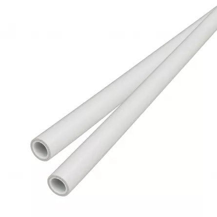Teava alba PPR aluminiu D32 4 m dimensiuni 4 m x 32 mm