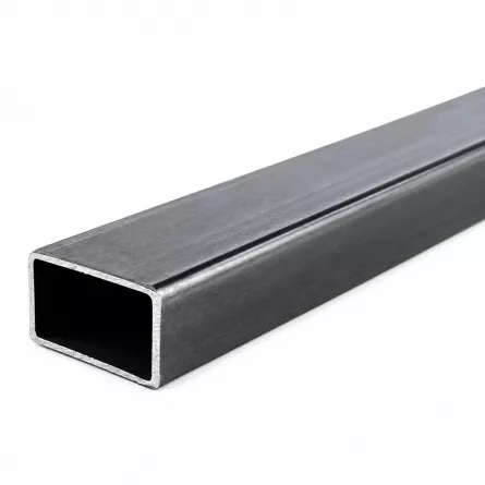 Teava neagra rectangulara sudata pentru constructii 40x20x2 mm