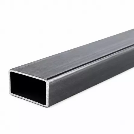 Teava neagra rectangulara sudata pentru constructii 100x50x3 mm