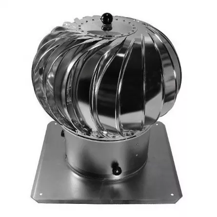 Terminal rotativ inox 200 dimensiune 200 mm culoare inox