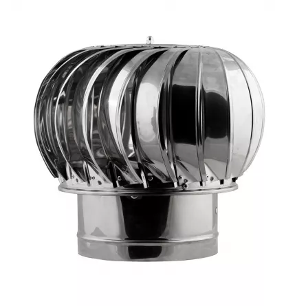 Terminal rotativ inox 180 dimensiune 180 mm culoare inox