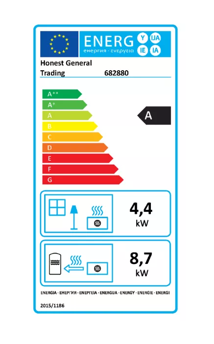 Termosemineu combustibil solid Evo Tools, 12 kW