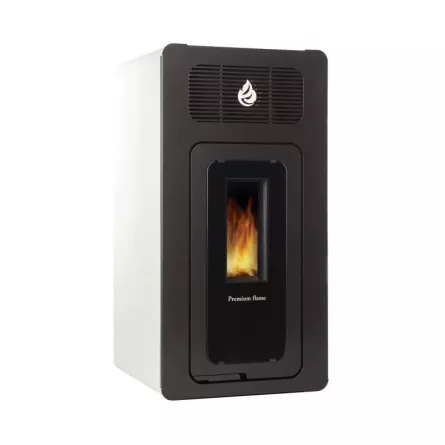 Termosemineu pe peleti DESIGNO P25 AQUA MIKLOS STEEL 25 kW
