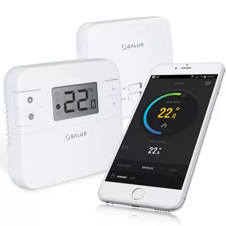 Termostat programabil controlat prin aplicație Salus RT310i