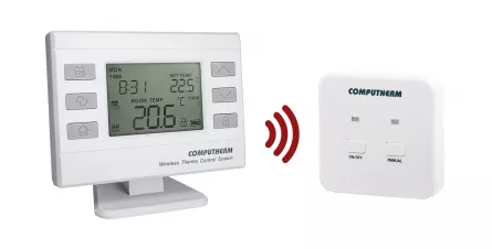 Termostat wireless COMPUTHERM Q72RF, programabil, afișaj LCD