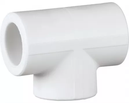 Teu egal PPR 32 dimensiuni 32 mm culoare alb
