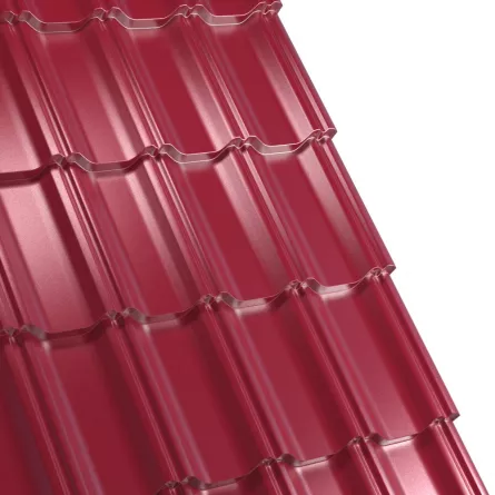 Tigla metalica Rufster Celesta Eco 0,45 mm grosime  3005 visiniu 2.13 m