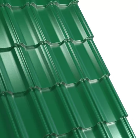 Tigla metalica Rufster Celesta Eco 0,45 mm grosime  6005 verde 2.13 m