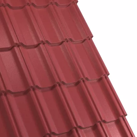 Tigla metalica Rufster Celesta Premium 0,5 mm grosime 3009 MS caramiziu mat structurat 2.13 m