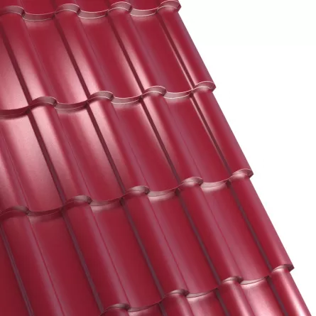 Tigla metalica Rufster Nova Premium 0,5 mm grosime 3005 visiniu 2.13 m