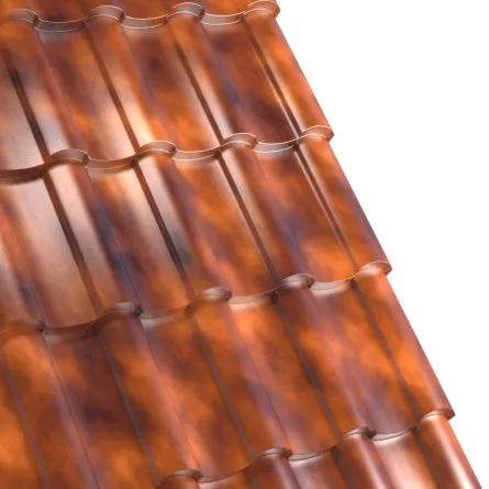 Tigla metalica Rufster Nova premium 0,5 mm grosime 8004 Anticato 2.48 m