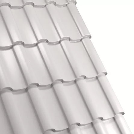 Tigla metalica Rufster Nova Premium 0,5 mm grosime 9006 gri-aluminu 2.13 m