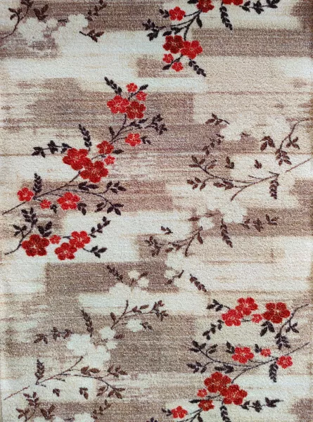 Traversa Runner Spring bej 1710527012, latime 100 cm, grosime 5 mm, culoare bej
