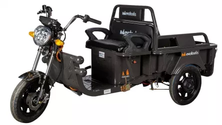 Triciclu electric cargo TRCC800 EvoTools, 800 W, 3 trepte de viteza