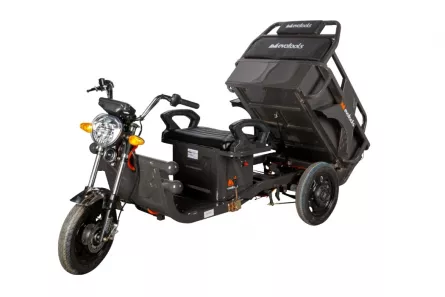 Triciclu electric cargo TRCC800 EvoTools, 800 W, 3 trepte de viteza