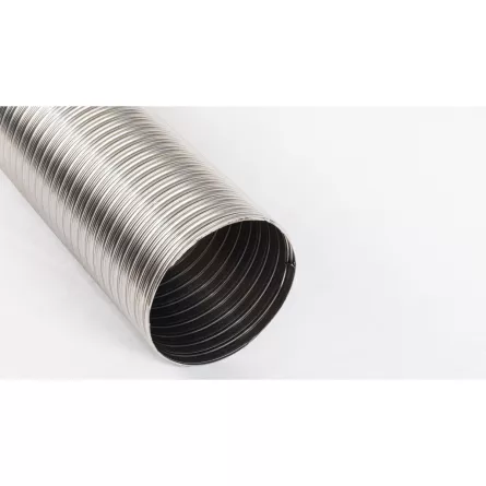 Tub flexibil dublu perete inox 304, D160 mm, lungime 2m