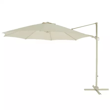 Umbrela Malloorca bej, 350 cm