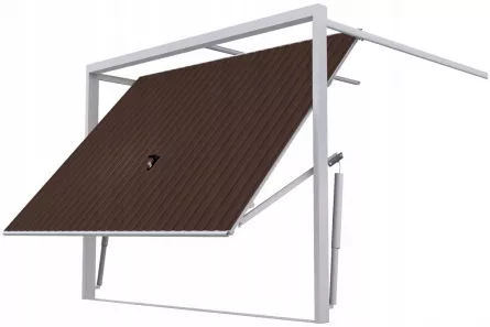 Usa basculanta garaj 2570X2090 mm maro RAL 8017