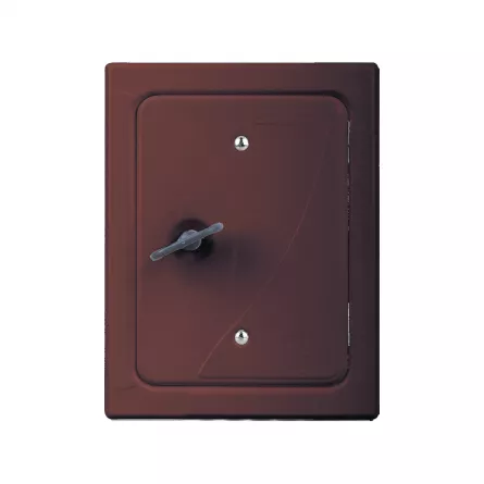 Usa inspectie horn maro 26x13 cm 660396