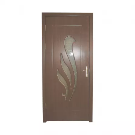 Usa interior din MDF 060-C-60 dimensiune 203x66 cm grosime 3.8 mm culoare stejar auriu