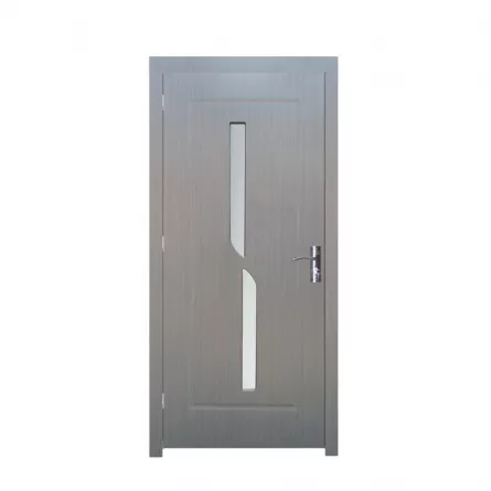 Usa interior din MDF 114-H-60 dimensiune 203x66 cm grosime 3.8 cm culoare molid deschis