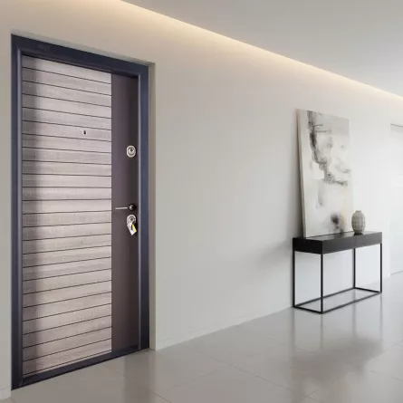 Usa metalica PR.1 LUX 260 Antracit, deschidere stanga