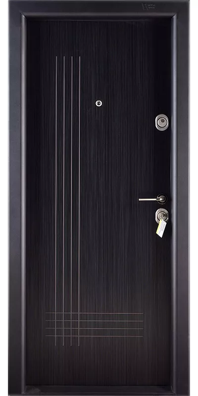 Usa metalica PR.1 LUX 41 Negru perlat, deschidere stanga