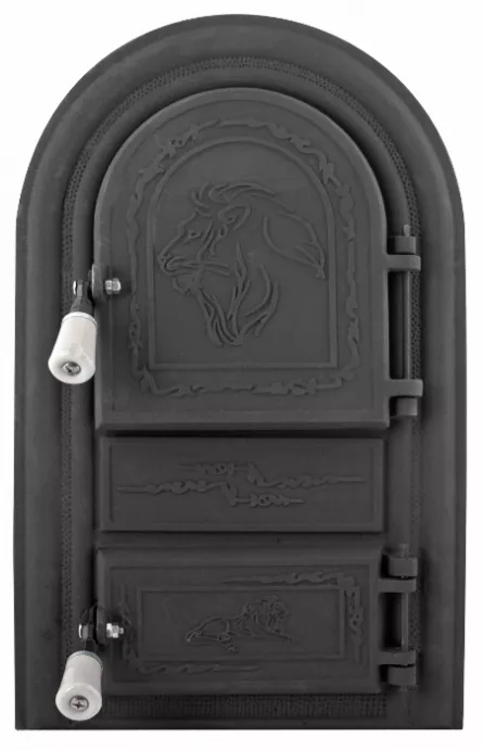 Usa semineu Leo, culoare neagra, Honest 660066