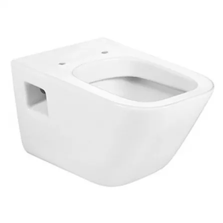 Vas WC suspendat din portelan Roca SQUARE, evacuare orizontala A346477000