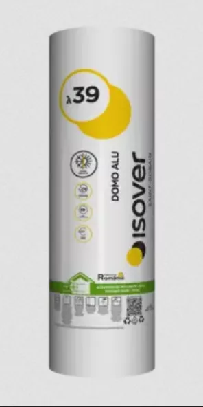 Vata minerala ISOVER DOMO ALU G50, 14.4 m2 rola